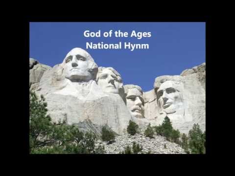 USA NATIONAL HYMN GOD OF THE AGES OUR FATHERS word lyric text United States patriot sing along song