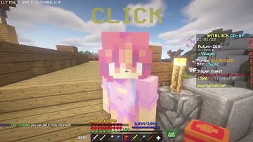 hypixel skyblock - tic tac toe!!
