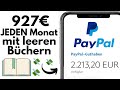 927€ PRO MONAT mit LEEREN Büchern! | Online Geld verdienen Anleitung Schritt-für-Schritt