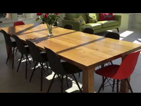 rustic dining table