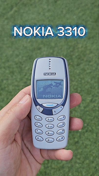 The Nokia 3310⦠But in White?!