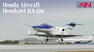 The HondaJet Prototype's First Flight Was 20 Years Ago, and We Take a Look Back – AIN by Aviation International News 4,983 views 5 months ago 4 minutes, 44 seconds