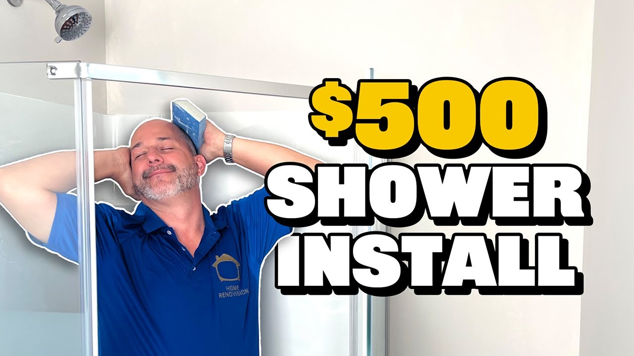 Quick Stand Up Shower Kits Installation