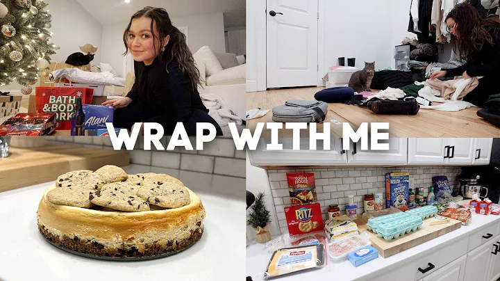 CHRISTMAS VLOG: what I got my family, wrap with me...