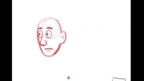 Animator Island Head Turn Exercise #5 Animation in The Rough Animator app