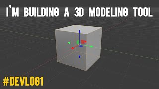 I’m Building a 3D Modeling Tool | Devlog #1 Net Worth