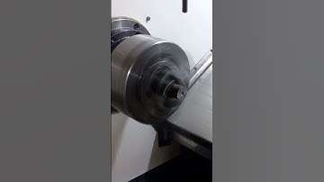 CNC Turning in process for SS 316 round bar