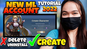 How to create new (smurf) account in Mobile Legends | Paano gumawa ng smurf account 2022