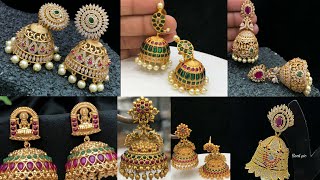 Latest stylish Stone's Jhumka Earrings Design || vani lifestyle screenshot 4