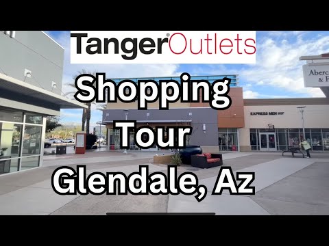 Video: Tanger Outlets i Glendale AZ, et Discount Shopping Mall