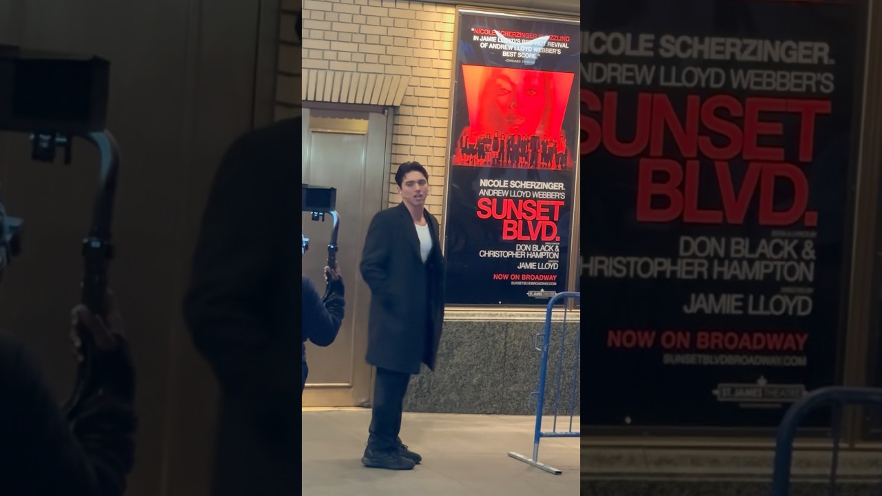 Sunset Boulevard Broadway Diego Andres Rodriguez 