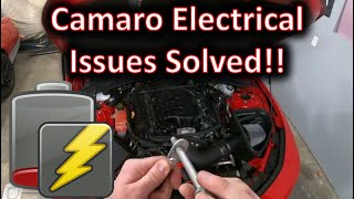 Camaro Electrical Issues Solved!