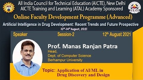 AICTE-ATAL Sponsored Online Faculty Development Programme Day-3 (12/08/2021)