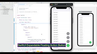 SwiftUI Expandable Floating Action Button