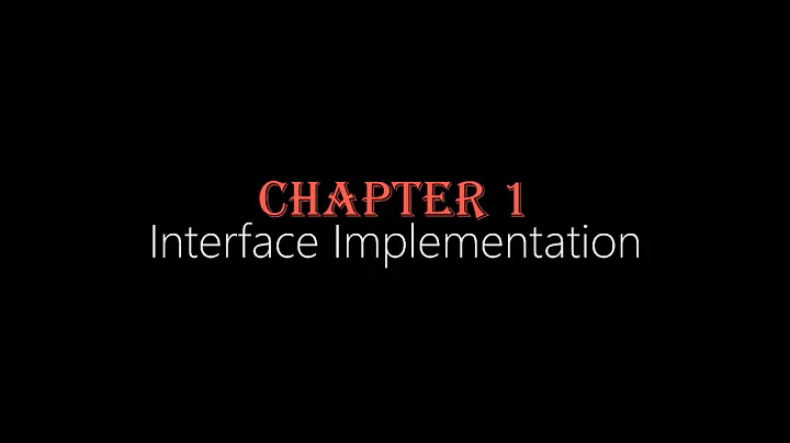 Interface vs implementation