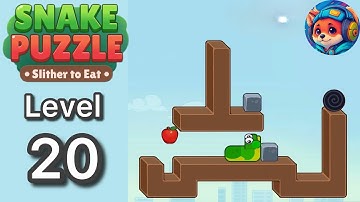 Snake Puzzle: Slither to Eat – Level 20 Walkthrough Solution 
