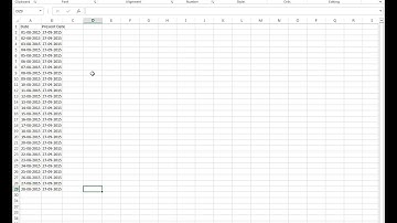 How to count the number of days between dates in excel 2013