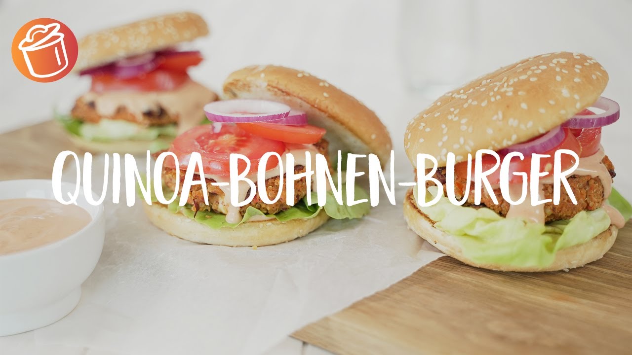 Quinoa-Bohnen-Burger Rezept: Chochdoch mit Sarah
