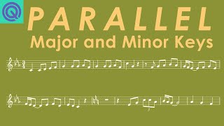 Parallel Major and Minor Keys - Music Theory Crash Course