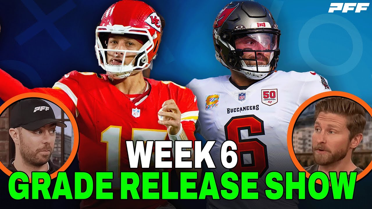 2025 NFL Week 6 Review & Grade Release Show | PFF NFL Show