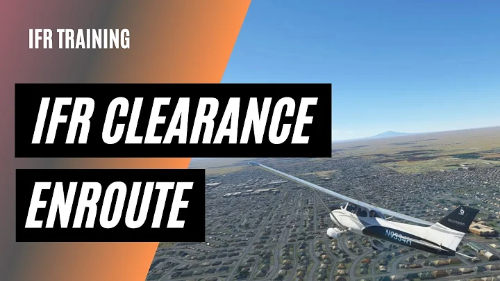 How to Get an IFR Clearance Enroute | Picking up IFR Clearance | Pop Up IFR Clearance