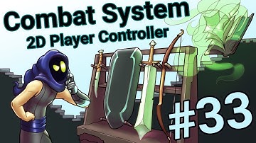Damage and Knockback - 2D Platformer Player Controller - Part 33
