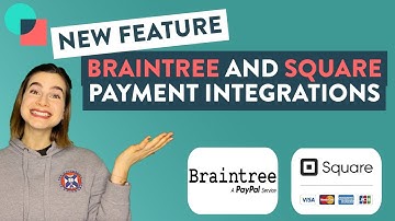 Accept Payments Via Braintree and Square In involve.me