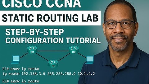 Cisco CCNA Static Routing Lab | Stapsgewijze configuratiehandleiding