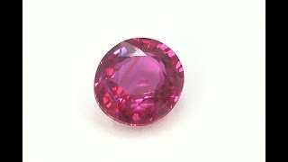 Celebrity Certified Unheated Untreated Natural Red Ruby 1.22 ct VS2 Gemstone - C1213 Wealth