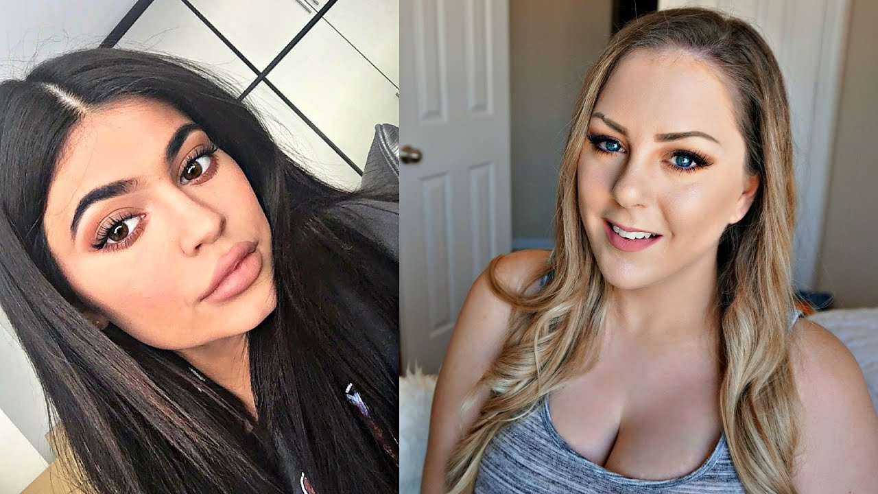 KYLIE JENNER SOFT BRONZE MAKEUP TUTORIAL | KyShadow Palette Dupe | MakeupByMegB