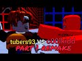 Roblox hacker animation part 1 remake tubers93 vs c00lkidd remastered