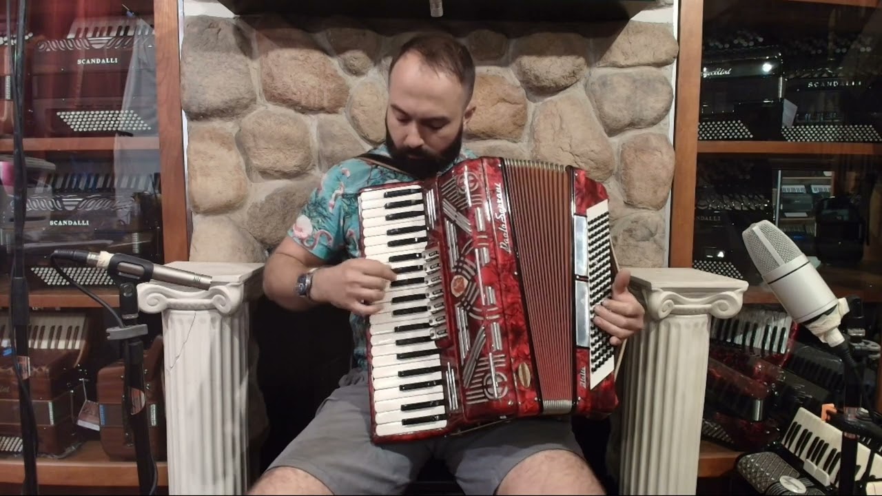 Paolo Soprani アコーディオンＭＭＬ3列ミユウゼット整備完良い音です Paolo Soprani アコーディオンMML3列ミユウゼット整備完良い