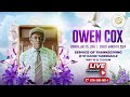 Thanksgiving Service For the Life of Owen Cox