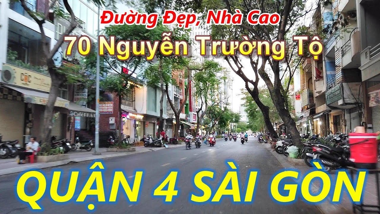 nhà sách quận 4 New Cầu Khánh Hội và Nhà 70 Nguyễn Trường Tộ Quận 4 Sài Gòn (Buổi Chiều Tà)