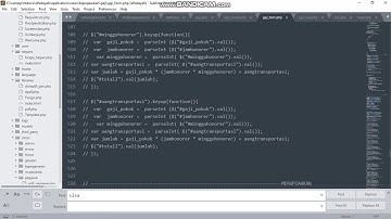 part 6. aplikasi kepegawaian framework codeigniter