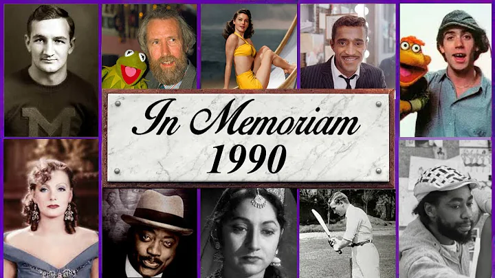 In Memoriam 1990: Famous Faces We Lost in 1990