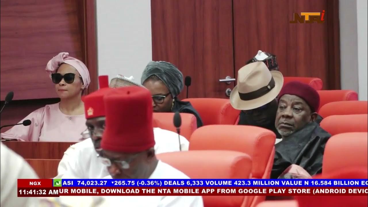 From the National Assembly (Senate) Passage Of 2024 Appropriation
