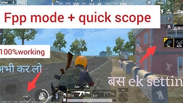 pubg mobile lite fpp+quick scope config file