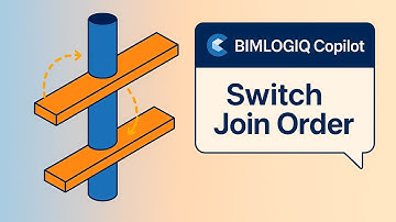 Automating Join Order and Saving Editable Commands in Revit Using AI with BIMLOGIQ Copilot