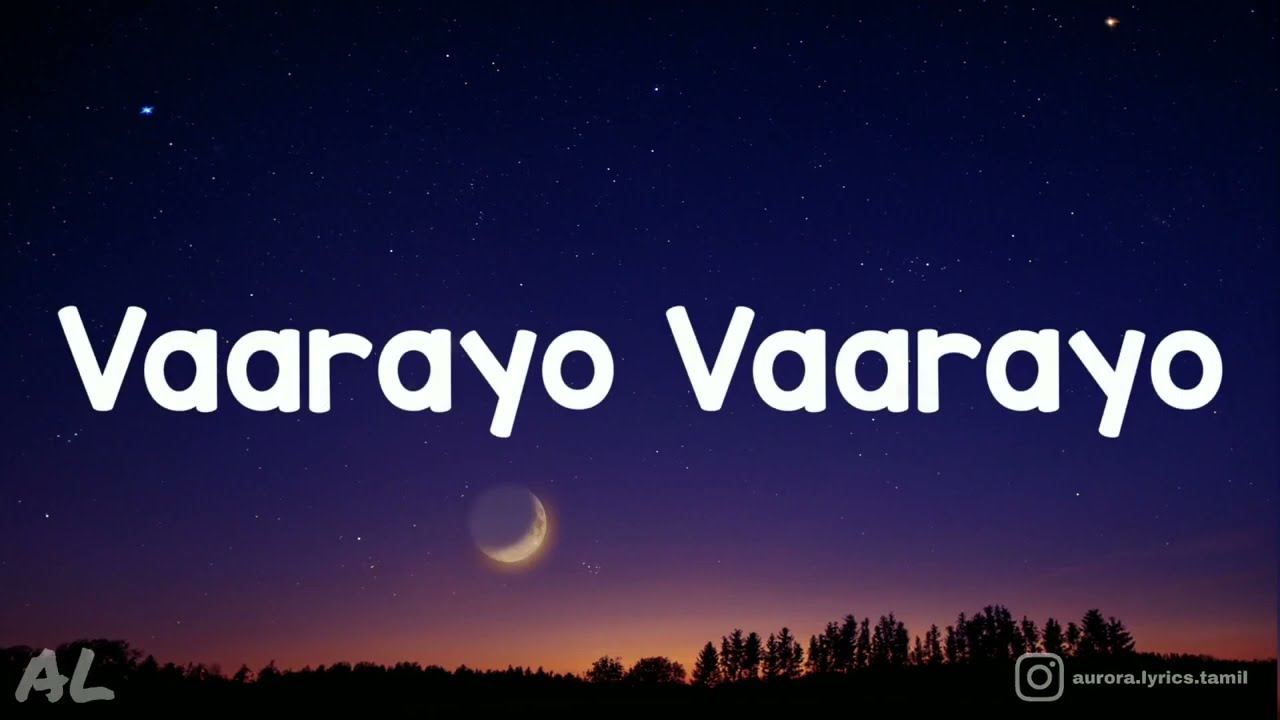 Aadhavan   Vaarayo Vaarayo Song  Lyrics  Tamil