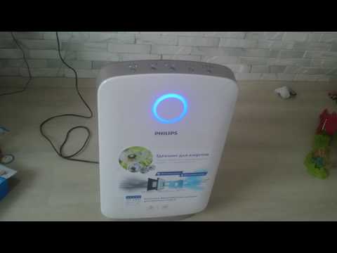 Климатический комплекс Philips AC4080/10 - первый запуск