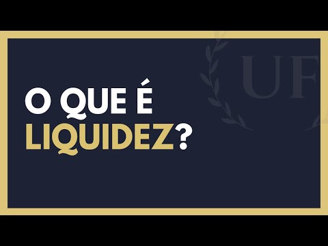 Vídeo: Quais São As Diferenças Entre A Liquidez Atual E Absoluta