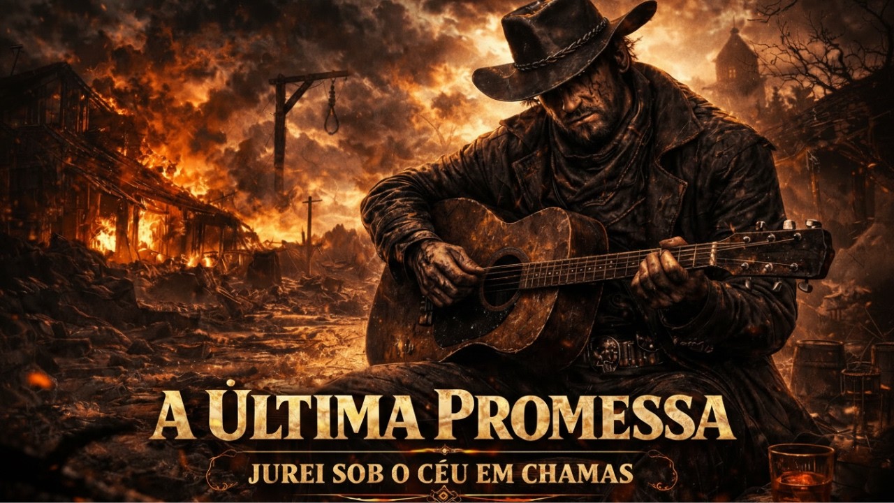 A Última Promessa — “Jurei sob o céu em chamas” (Clipe Oficial) | Dark Country Brasil