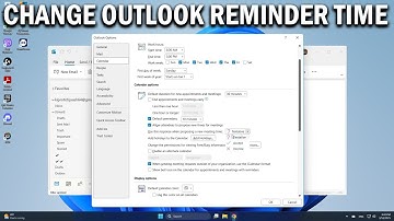 How To Change Default Reminder Time in Outlook - Easy Fix