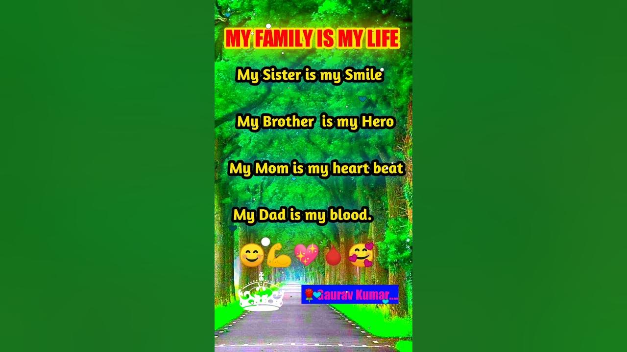 my Family Family Status Video viral Video Love Gaurav Kumar my-family-family-status-video-viral-video-love-gaurav-kumar