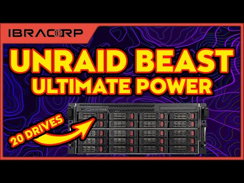 Ultimate Storage Beast: How to Build a 20-Drive Unraid Server