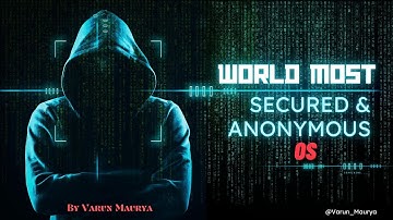 World Most Secured and Anonymous O.S #computerscience #operatingsystem #computerknowledge #hacker