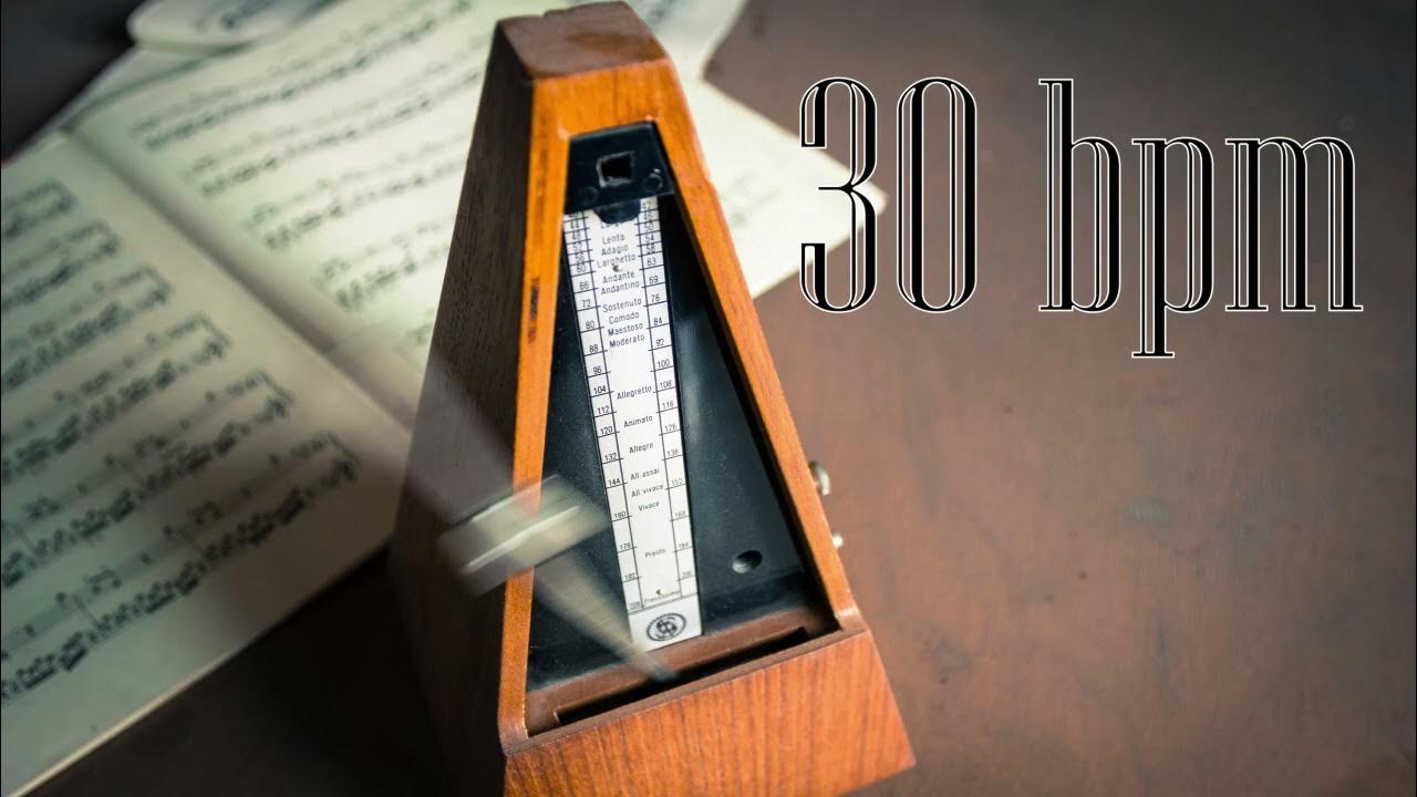 30 BPM Metronom YouTube