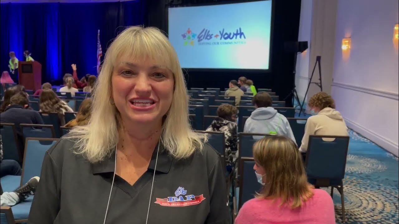 Hi from the 2022 Elks NJ Peer Leadership Conference YouTube