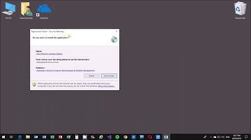 Installing our Wireless Target Camera Software